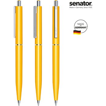 Ручка шариковая автоматическая "Point Polished" X20 желтый
