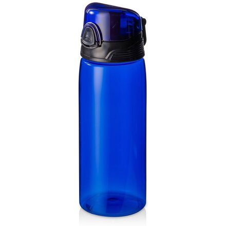 Бутылка для воды "Buff" прозрачный/синий