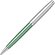 Ручка шариковая автоматическая "Sonnet Essential SB K545 LaqGreen CT" серебристый/зеленый