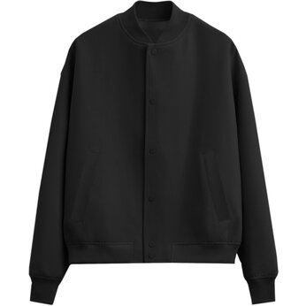 Бомбер унисекс "Stan" 340, XXL, черный