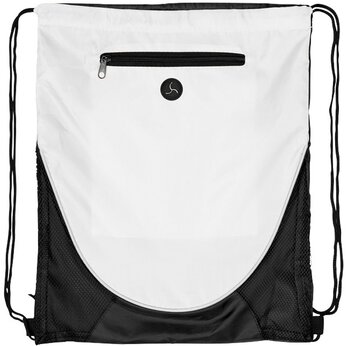 Рюкзак-мешок "Peek" белый/черный