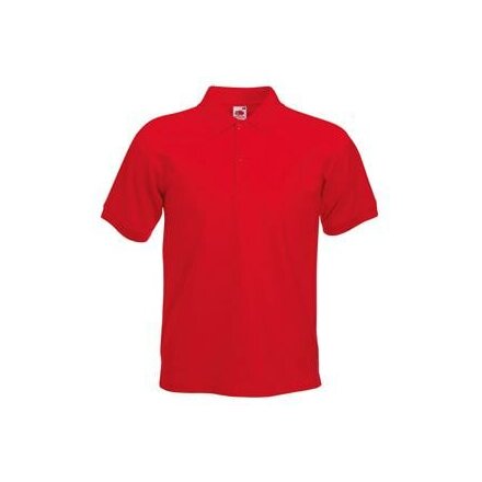 Рубашка-поло мужская "Slim Fit Polo" 220, S, красный