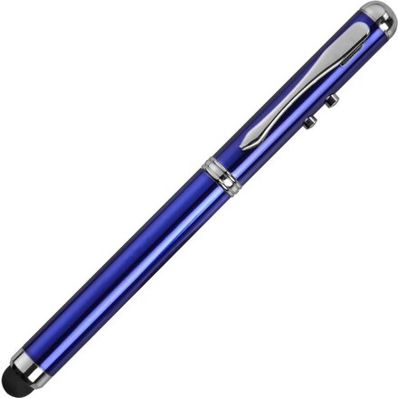 Ручка шариковая "Каспер" синий/серебристый