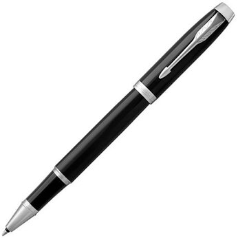 Ручка роллер «Parker IM Core Black CT», черный/серебристый