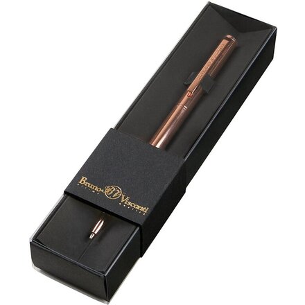 Ручка шариковая автоматическая "Palermo", розовое золото