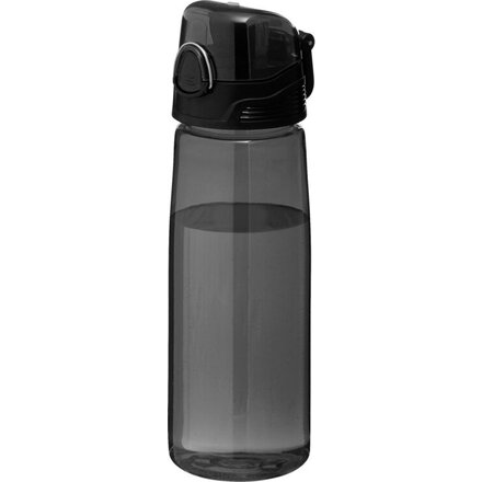 Бутылка для воды "Capri" прозрачный черный