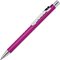 Ручка шариковая автоматическая "Straight Si" розовый/серебристый