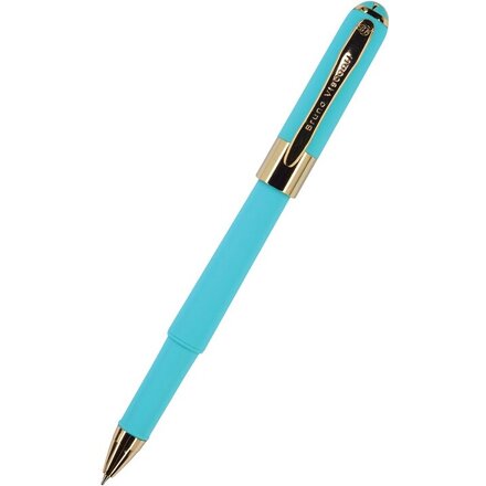 Ручка шариковая "Monaco" голубой/золотистый