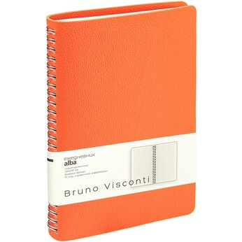 Ежедневник недатированный «Alba» A5, оранжевый