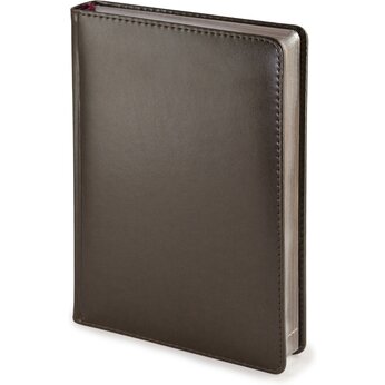 Ежедневник недатированный «Parliament» А5, темный серо-зеленый, срез серебристый