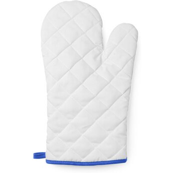 Прихватка "Roger" белый/королевский синий