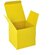 Коробка подарочная "Cube" желтый