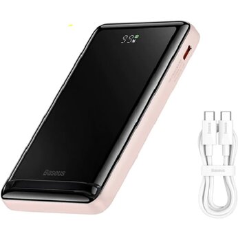 Зарядное устройство Power Bank "Magnetic Bracket Wireless Fast Charge" 10000 мАч, розовый