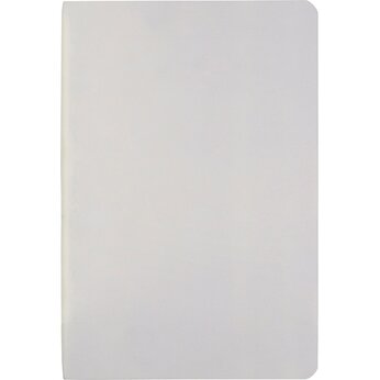 Бизнес тетрадь А5 "Megapolis flex" 60 л. soft touch клетка, белый, размер A5