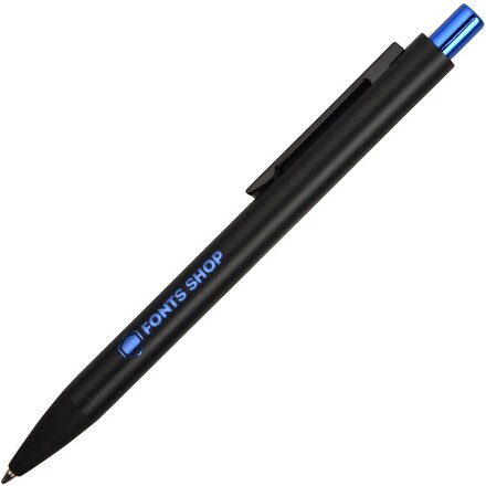 Ручка шариковая автоматическа "Blaze" черный/синий