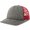 Бейсболка "Rapper-S",  темно-серый/бордовый