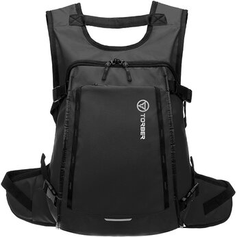 Рюкзак TORBER Mobi, черный, полиэстер 900D с PU покрытием, 45 х 32 х 20 см