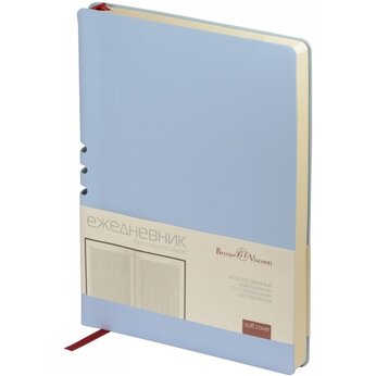 Ежедневник недатированный «Madrido» А5, зефирный голубой