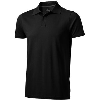 Рубашка-поло мужская "Seller" 180, S, черный