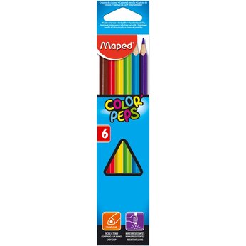 Набор цветных карандашей "Color Peps" 6 штук