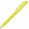 Ручка шариковая автоматическая "Flow Pure GOM 30 F" софт-тач, неоновый желтый