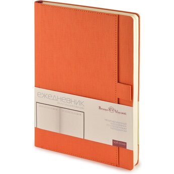 Ежедневник недатированный «Marseille» А5, оранжевый
