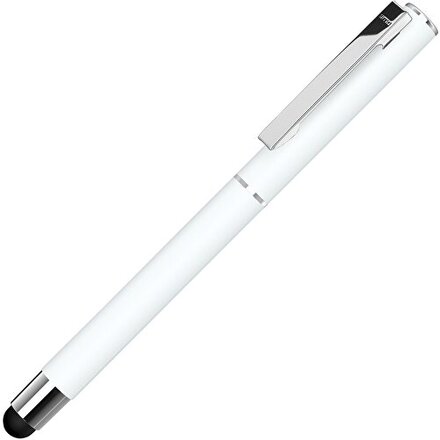 Ручка-роллер "Straight Si R Touch" белый/серебристый