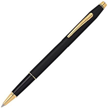Ручка-роллер "Classic Century" черный/золотистый