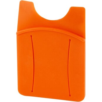 Картхолдер для телефона с держателем «Trighold», оранжевый