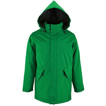 Куртка-парка унисекс "ROBYN" 170, XL, зеленый