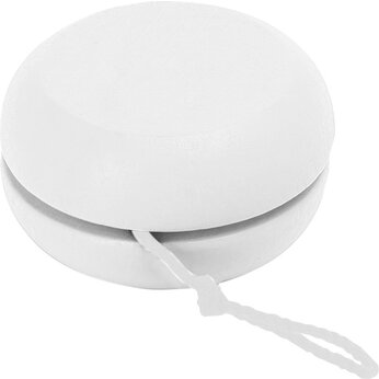 Деревянное йо-йо ROSKO с белым шнуром длиной 75 см, белый