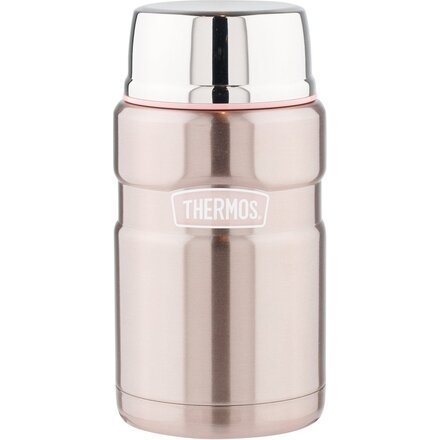 Термос для еды "Thermos SK3021-Р" розовый/серебристый