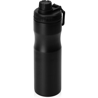 Бутылка для воды «Supply» Waterline, нерж сталь, 850 мл, черный