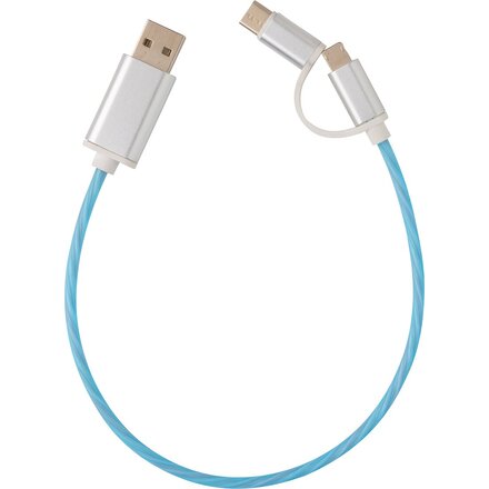 Кабель USB для зарядки устройств "P302.295" синий