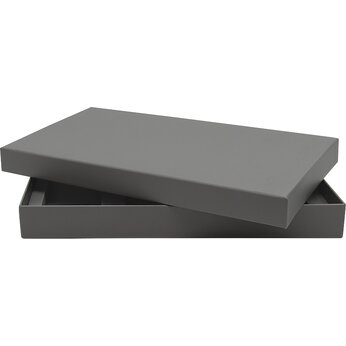 Коробка подарочная "Bplanner power" с ложементом под зарядное устройство и ручку, серый