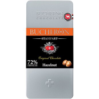 Шоколад горький "Bucheron" с фундуком, 100 гр