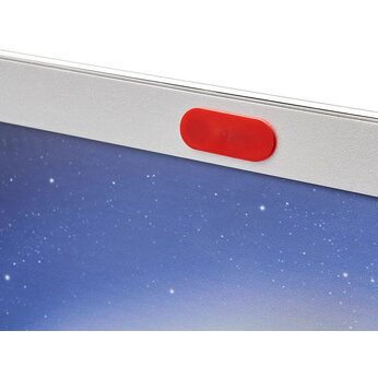 Накладка на веб-камеру "Hide" красный