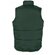 Жилет унисекс "Warm" 210, S, темно-зеленый