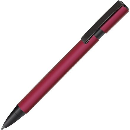 Ручка шариковая автоматическая "Oval" красный/черный