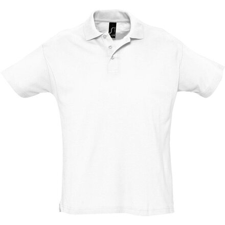 Рубашка-поло мужская "Summer II" 170, S, белый