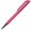 Ручка шариковая автоматическая "Flow T-GOM C CR" софт-тач, розовый/серебристый