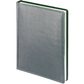 Ежедневник недатированный «Velvet» А6+,  серый