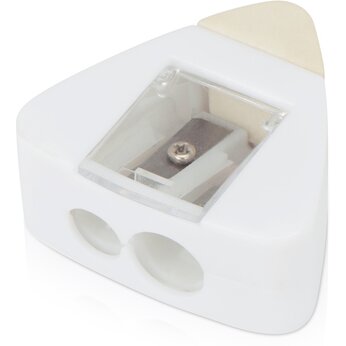 Точилка с ластиком "Easy duo", белый