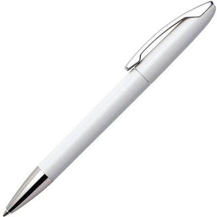 Ручка шариковая автоматическая "View C CR" белый/серебристый