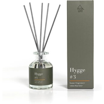 Аромадиффузор Hygge #3 Табак/Бергамот парфюмированный 100 мл