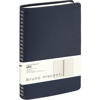 Ежедневник недатированный «Alba» A5, темно-синий