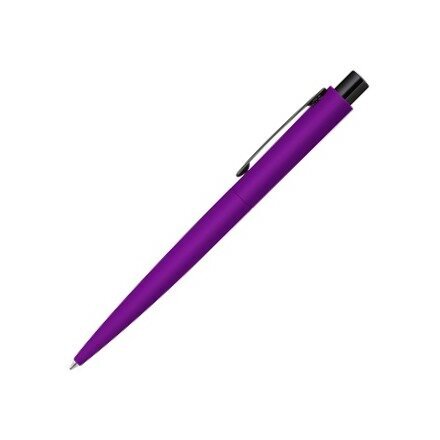 Ручка шариковая автоматическая "Lumos M Gum" фиолетовый/черный