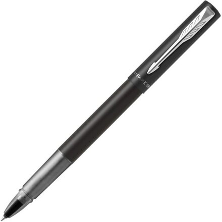 Ручка-роллер Parker Vector XL Black CT, стержень: F, цвет чернил:black, в подарочной упаковке