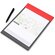 Планшет на магнитах без крышки из экокожи "Favor", красный