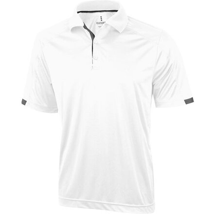 Рубашка-поло мужская "Kiso" 150, 2XL, белый
